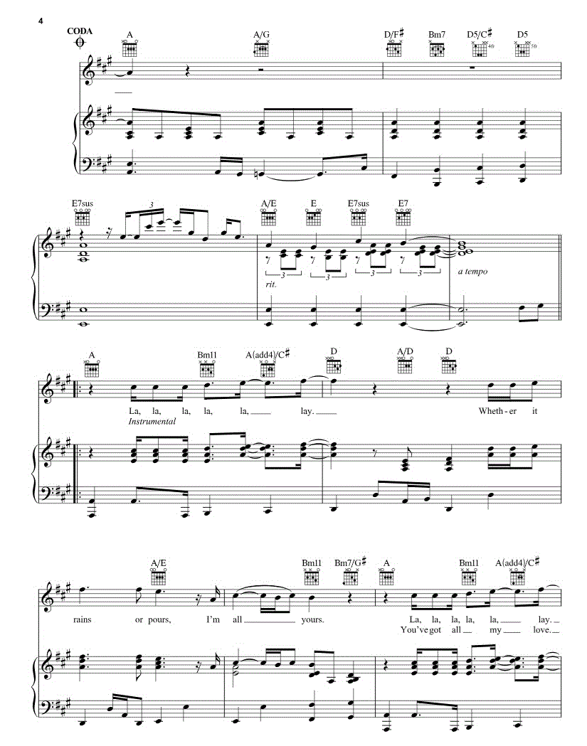 Sheet Music